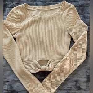 Hollister Tan Crop Top!